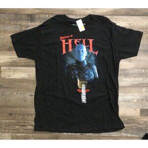 Hellraiser Inferno Welcome To Hell Mens XL Black Horror T Shirt New w Tags
